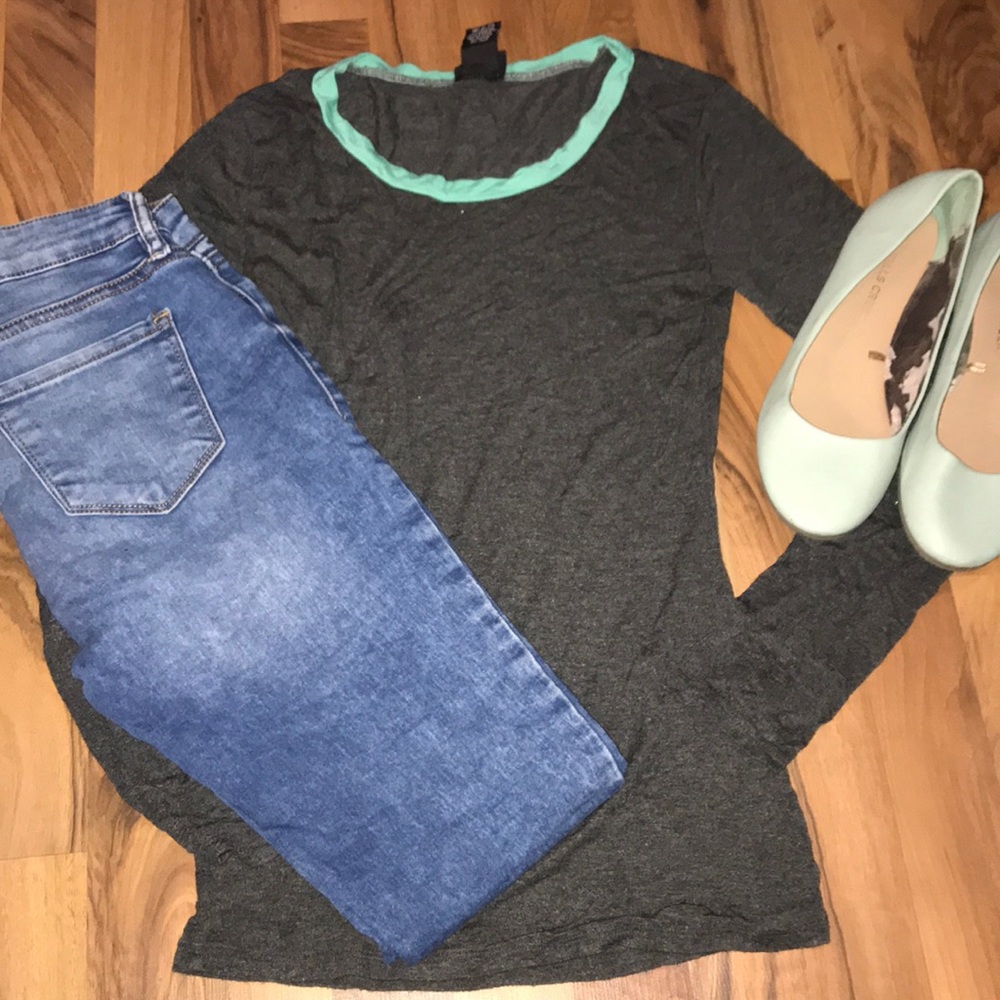 Gray long sleeve - NWOT